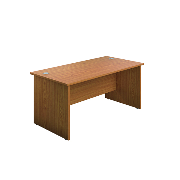 JEMINI RECT PANEL END DESK NOVA OAK