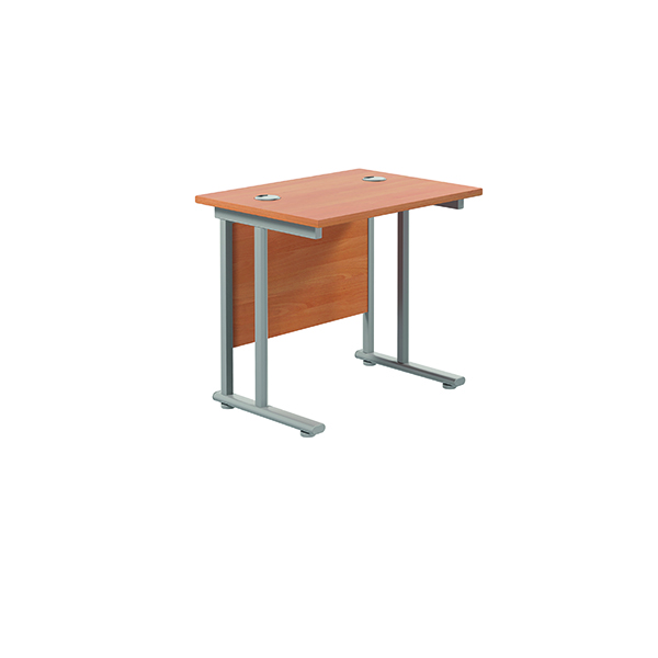 JEMINI DOUBLE UPRIGHT RECT DESK BCH