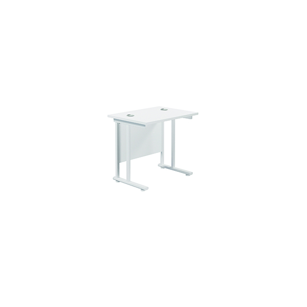 JEMINI RECT CANT DESK 800X600 WHT