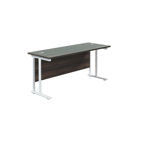 JEMINI RECT CANT DESK 1600X600 D/WAL