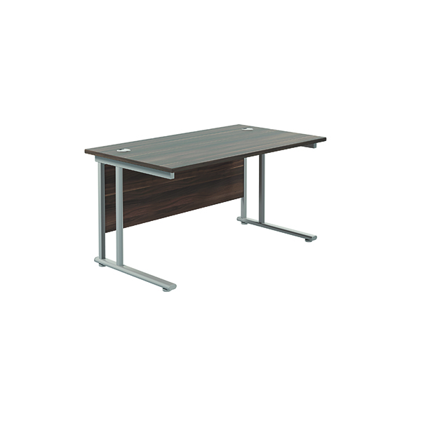 JEMINI RECT CANT DESK 1200 DARK WAL