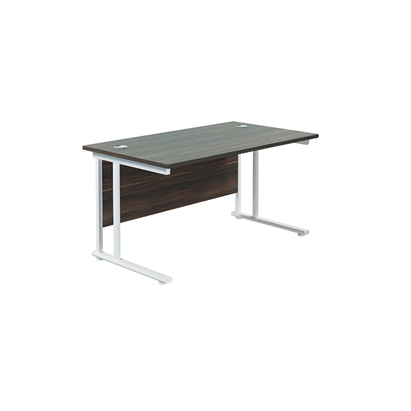 JEMINI RECT CANT DESK 1200 D/WAL