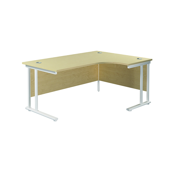 JEMINI RDL RH CANTILEVER DESK MAPLE