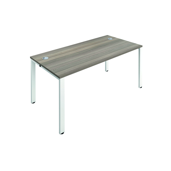 JEMINI 1P BENCH DESK 1200 GREY OAK