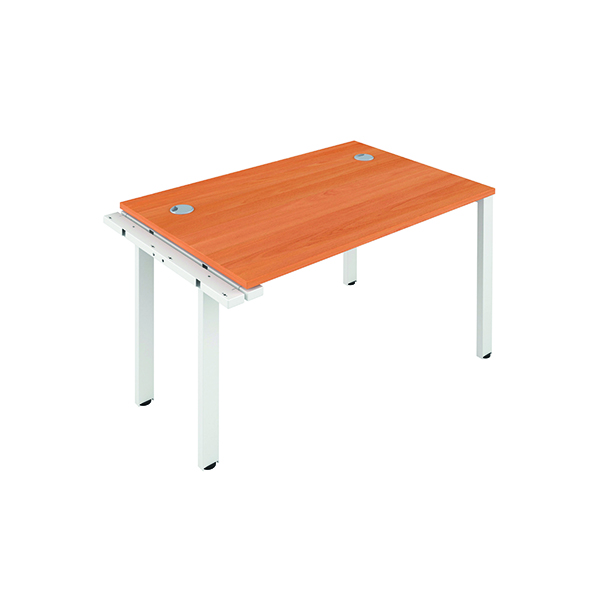 JEMINI 1P EXT BENCH DESK BEECH