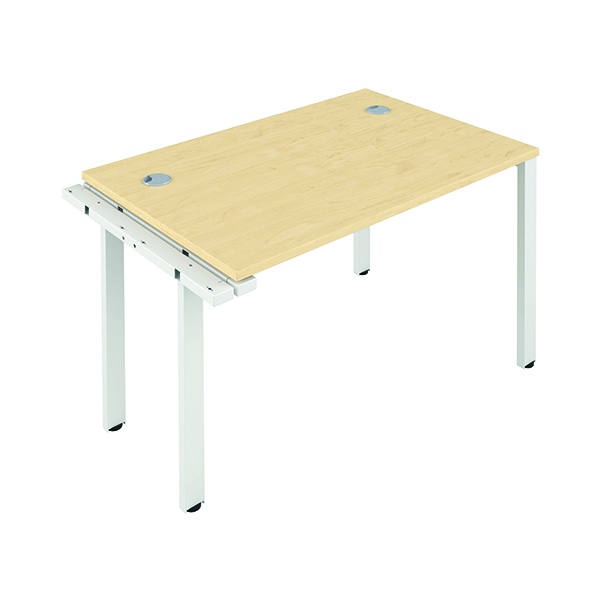 JEMINI 1P EXT BENCH DESK MAPLE