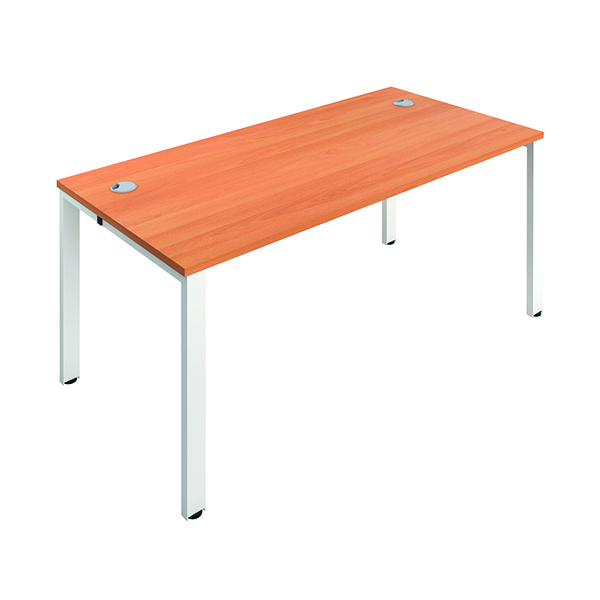 JEMINI 1P BENCH DESK 1600X800 BEECH