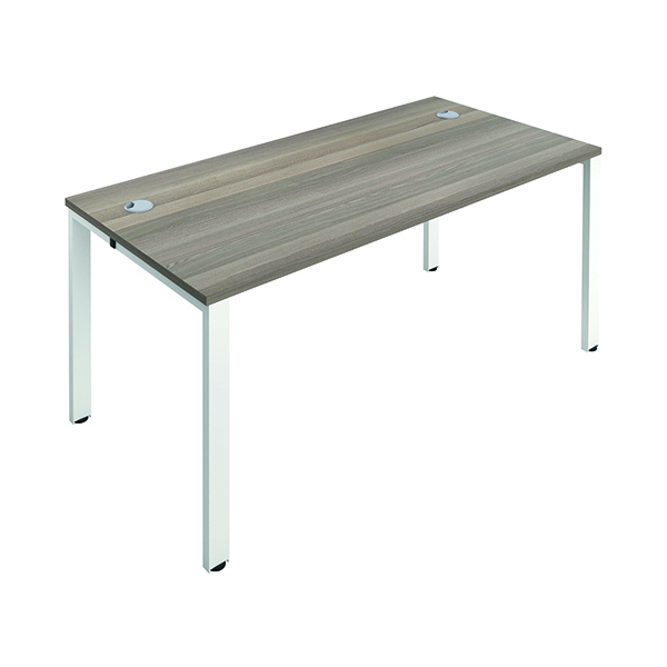 Jemini 1P Bench Desk 1600x800 G/Oak