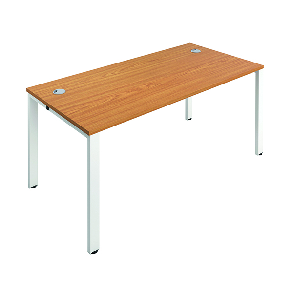 Jemini 1P Bench Desk 1600x800 N/Oak