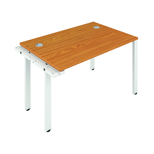 JEMINI 1P EXT BENCH DESK NOVA OAK