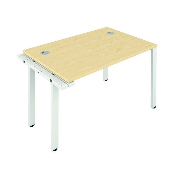 JEMINI 1P EXT BENCH DESK MAPLE