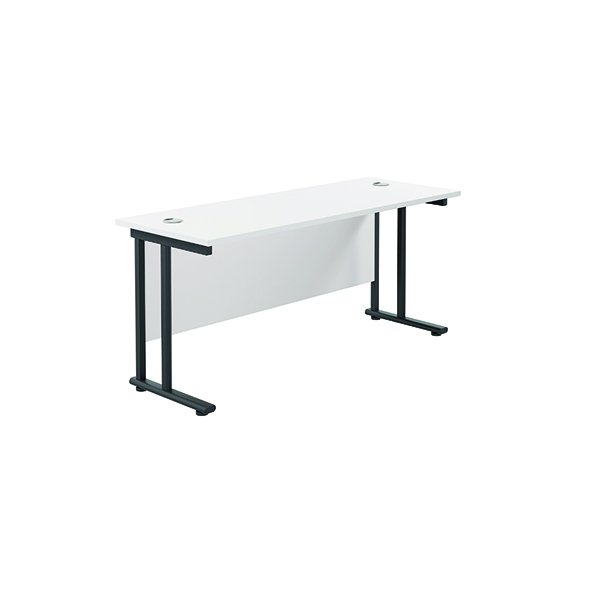 JEMINI DU REC DSK 1600X600 WHT/BLK