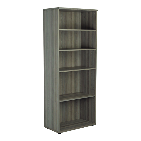 JEMINI WOODEN BOOKCASE 2000MM GOAK