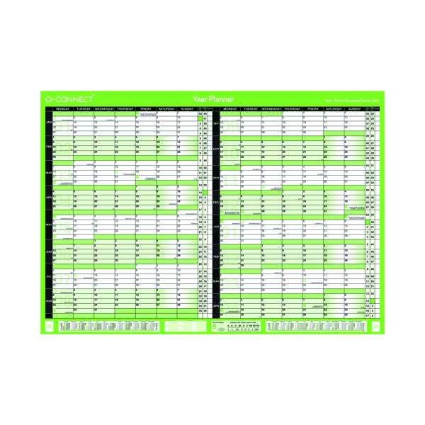 Q-CONNECT 16MNTH PLANNER A1 2023-24