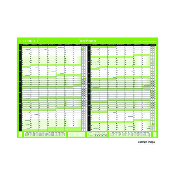 Q-CONNECT 16MNTH PLANNER A1 2025-26