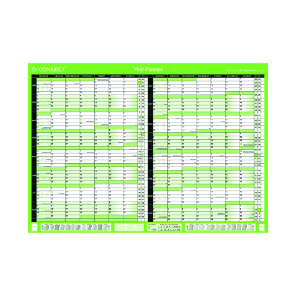 Q-Connect 16Mnth Planner A2 2022-23