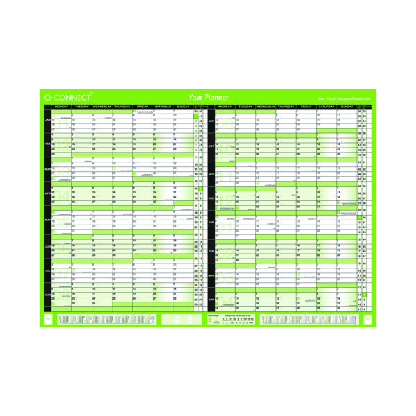 Q-CONNECT 16MNTH PLANNER A2 2024-25