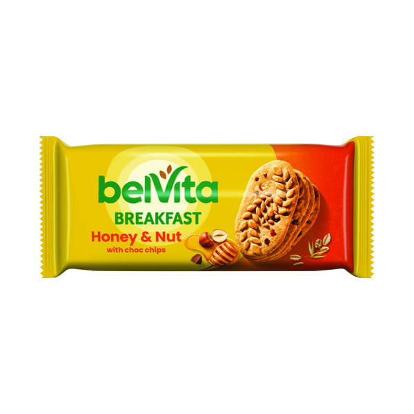 BELVITA HONEY/NUT BISCUITS 50G PK20