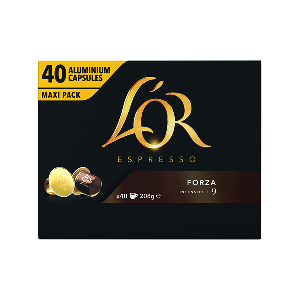 LOR NESPRESSO FORZA CAPSULE PK40