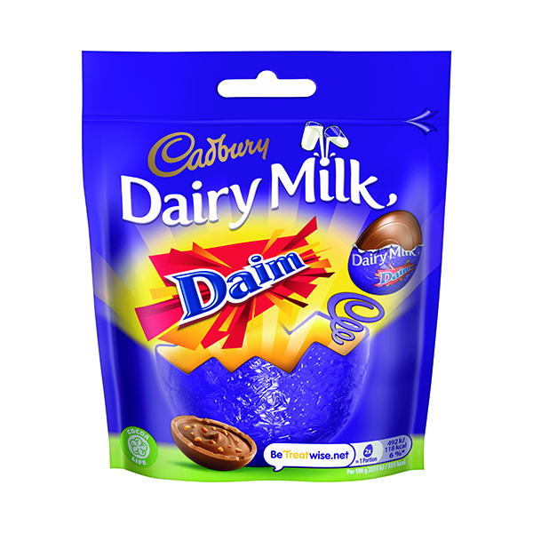 Cadbury Mini Daim Eggs Bag 77g