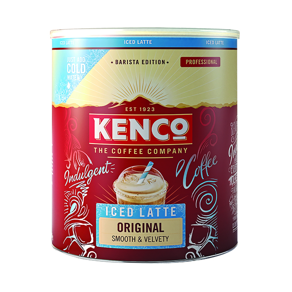 KENCO INSTANT ICED LATTE TIN 1.2KG KENCO INSTANT ICED LATTE TIN 1.2KG