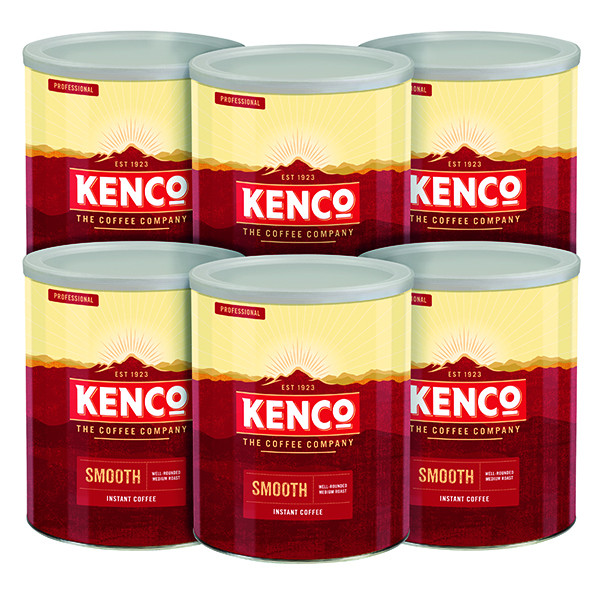 KENCO SMOOTH COFFEE CASE 750G PK6