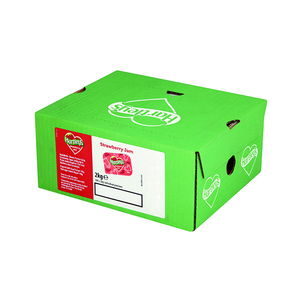 HARTLEYS STRAWBERRY JAM 20G PK100