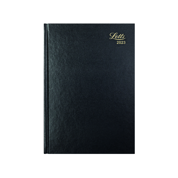 Letts A5 Business Diary DPP Blk 2023