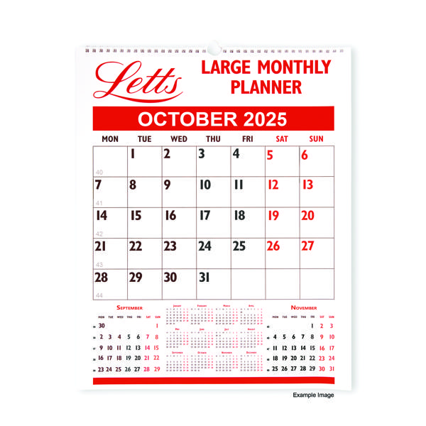 LETTS LARGE MONTHLY PLANNER 2025