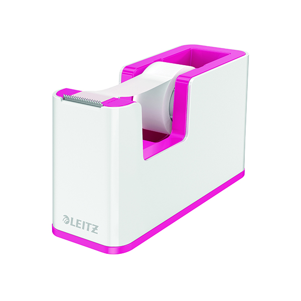 LEITZ WOW TAPE DISPENSER PINK