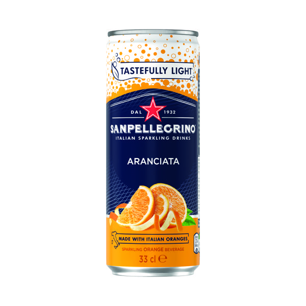 SAN PELLEGRINO ARANCIATA 330ML PK24