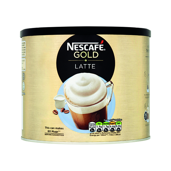 NESCAFE LATTE COFFEE TIN 1KG