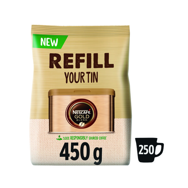 NESCAFE GOLD BLEND 450G REFILL