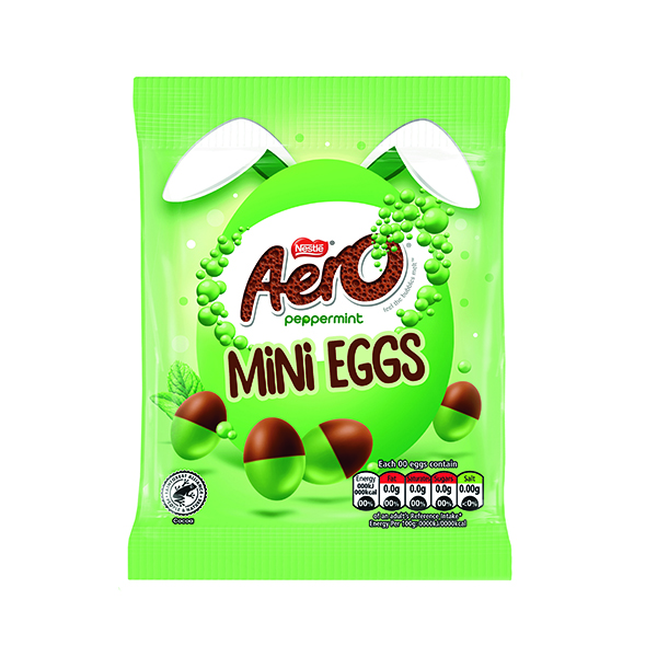 NESTLE AERO PEP CHC MINI EGG BAG 70G