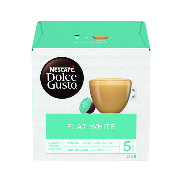 NESCAFE DOLCE GUSTO FLT WHT 140G P36