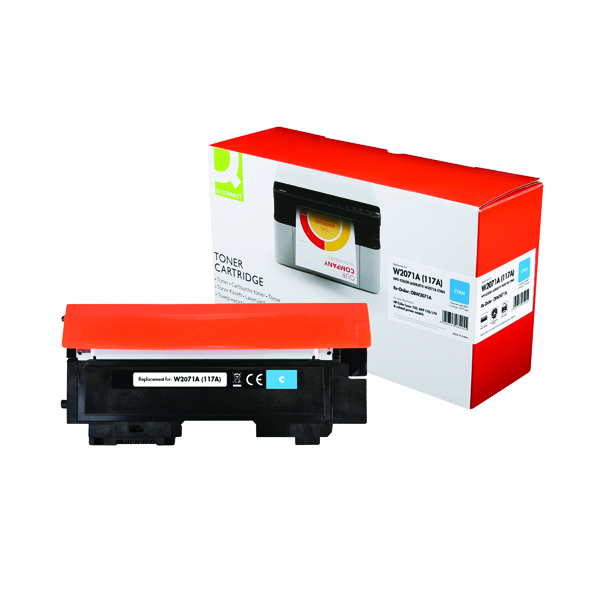 Q-CONNECT HP W2071A TONER CYAN