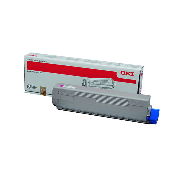 OKI C822 TONER CARTRIDGE MAGENTA