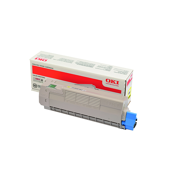 OKI C612 YELLOW TONER CARTRIDGE