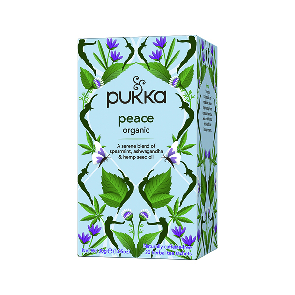 PUKKA PEACE ORGANIC TEA BAGS PK20