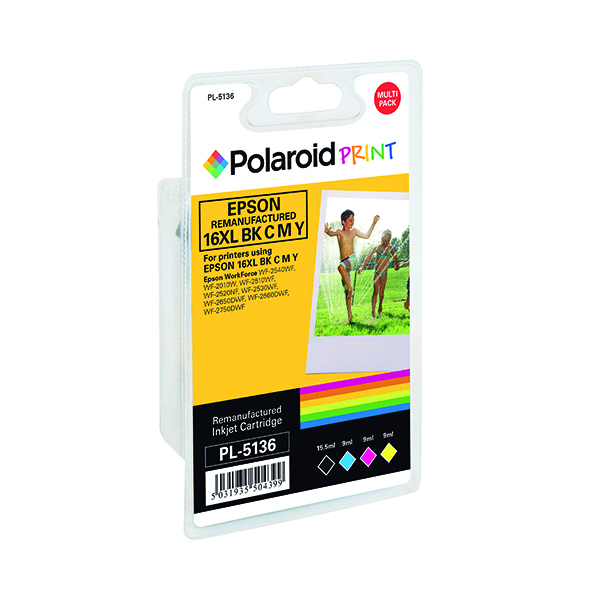 POLAROID EPSON 16XL REM INK KCMY PK4