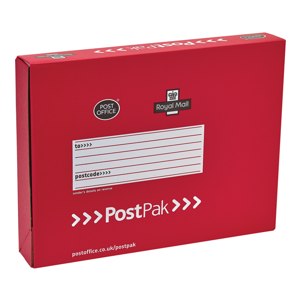 POSTPAK RED FSHIRT S MBOX 20PK P20