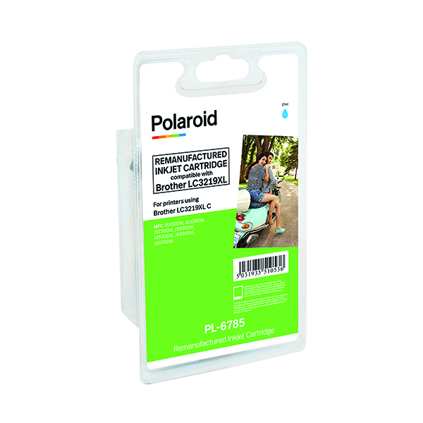 POLAROID HP LC3219XL INK CART CYAN