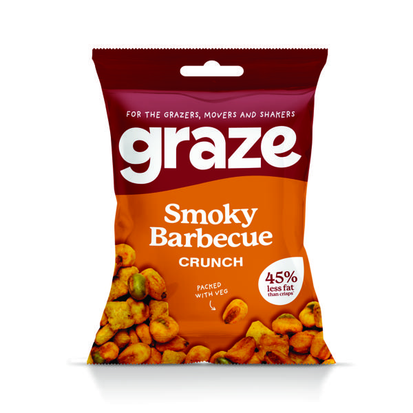 GRAZE BBQ CRUNCH 35G PK10