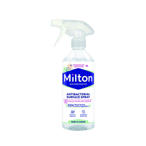 MILTON ANTIBACTERIAL SPRAY 500ML PK6