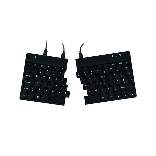 R-GO SPLIT ERGONOMIC KEYBOARD BLACK