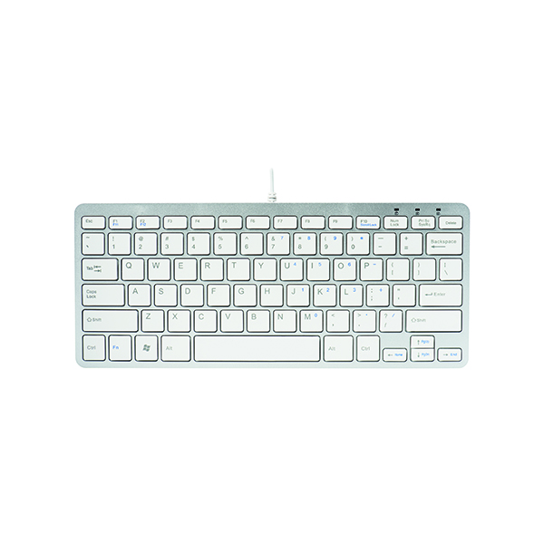 R-GO COMPACT ERGO WIRED KEYBOARD WIT