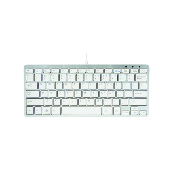 R-GO COMPACT ERGO WIRED KEYBOARD WIT