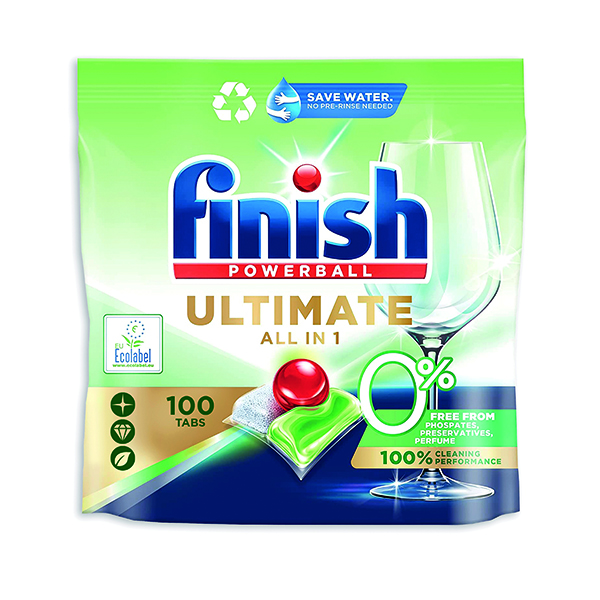 FINISH ULTMT AIO DISHWASHR X100 TABS