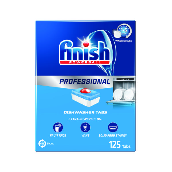 FINISH POWERBALL DWASH TABS X125 PK3