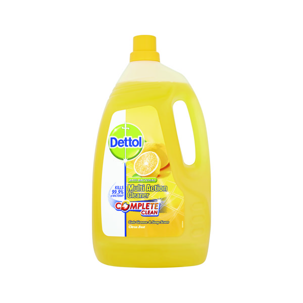 DETTOL MPPS CLNR CITRUS ZEST 4L PK3